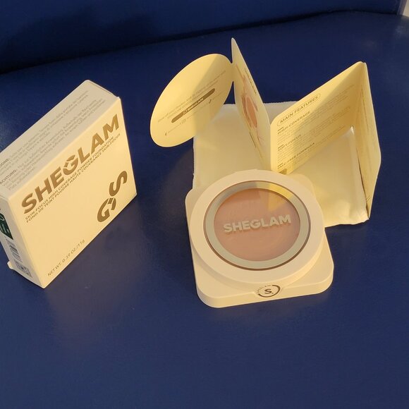 Sheglam Skin Focus High Coverage Powder Foundations Saddle NIB - Picture 4 of 15